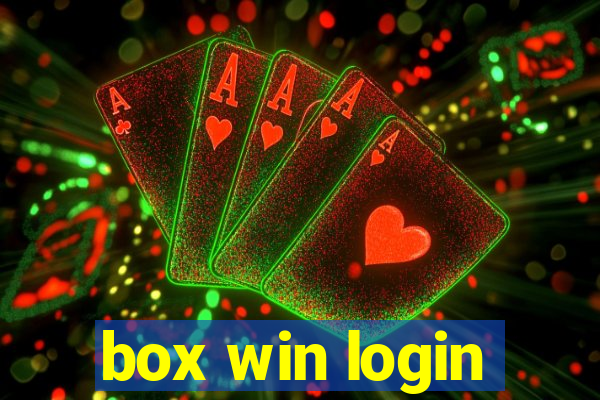 box win login